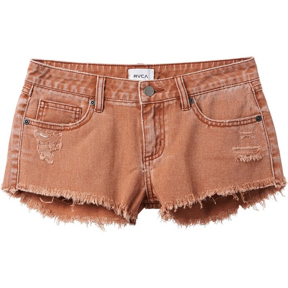 rvca jean shorts